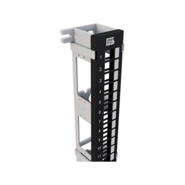 Imagem de Patch Panel Descarregado 12 Posições para Organização de Cabos em Ambientes Corporativos Sohoplus