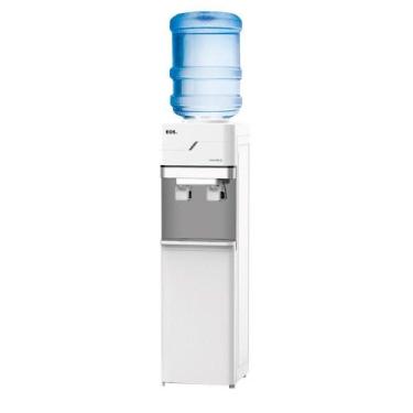 Imagem de Bebedouro de Coluna para Garrafão com Armário EOS Mineralle Compressor