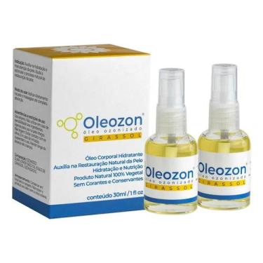Imagem de Óleos De Girassol Ozonizado Oleozon 30ml - 2 Unidades Fragrâ - Congrat