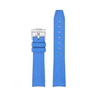 Imagem de Pulseira De Relógio Unissex Em Silicone À Prova d'Água Para Swatch Ome