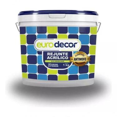 Imagem de Rejunte acrilica 1kg marrom eurodecor