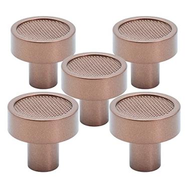 Imagem de Kit 3 Puxadores Para Moveis Gaveta Comoda Ponto Vintage Duo (Cobre Fosco)