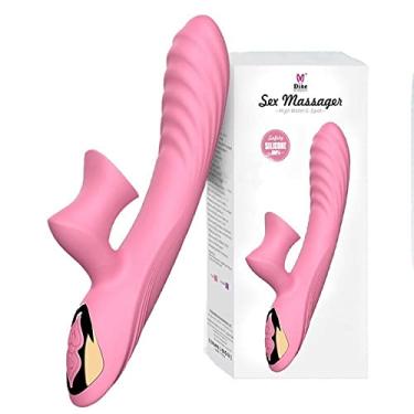 Imagem de VIBRADOR RECARREGÁVEL NÓDULOS 7 ROTAÇÕES E 7 VIBRAÇÕES - SILICONE CIRURGICO - TOQUE SUAVE - ESTIMULADOR CLITORIS - SIMULA LINGUA E AQUECE A PONTA