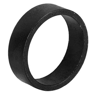 Imagem de SPYMINNPOO 5 peças/conjunto de 10 mm arruela de fone de ouvido para bicicleta com aparência brilhante durável para mountain bike, 2 cores (preto)