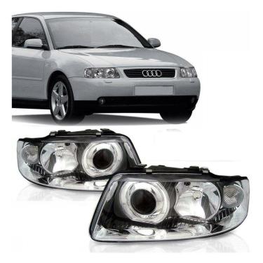 Imagem de Par Farol Audi A3 2001 2002 2003 2004 2005 2006 Tyc