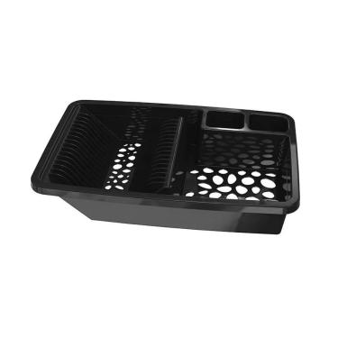 Imagem de Escorredor De Louças Vazado Preto Sólido Uz