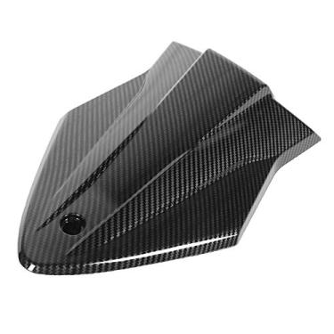 Imagem de Passageiro de carenagem de motocicleta para assento Fa estilo de fibra de carbono passageiro de motocicleta para carenagem de assento com acessório de montagem apto para S1000R S1000RR 2015‑2019