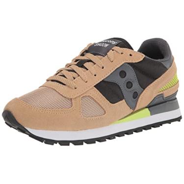 Imagem de Saucony Men's Shadow Original Sneaker, Khaki/Grey, 13