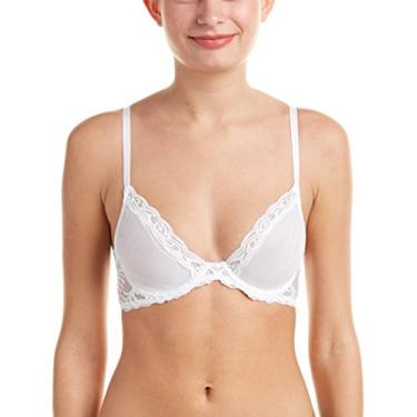 Imagem de Natori Sutiã feminino de penas sem forro, Branco, 30B