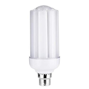 Imagem de Lâmpada LED de milho B22 30 W AC 90-265 V Lâmpada de economia de energia LED iluminação de alto brilho (branco frio)
