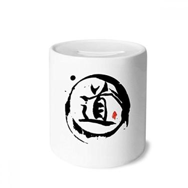 Imagem de DIYthinker Dao Religion Character China Caixa de Dinheiro Caixa de Cerâmica Porta-Moedas Presente