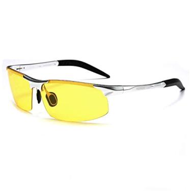 Imagem de Oculos de Sol Masculino Esporte com Proteção Uv400 Polarizados Oculos de Sol AORON 8888-A (C3)