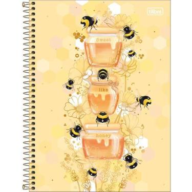 Imagem de Caderno Tilibra Universitário Honey Bee Espiral 160 Folhas
