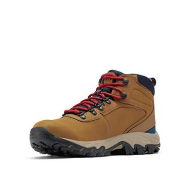 Imagem de Columbia Men's Newton Ridge Plus II Waterproof Hiking Boot Shoe, Light Brown/Red Velvet, 11