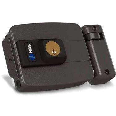 Imagem de Fechadura Eletrica C90 Std Abre Pra Fora Fixa Cinza Hdl