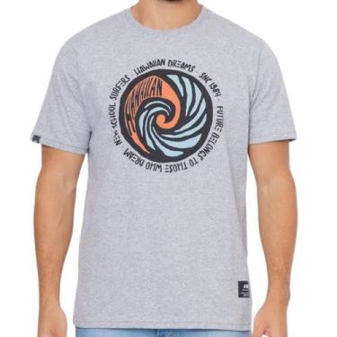 Imagem de Camiseta Hd Spiral Wave - Cinza Mescla