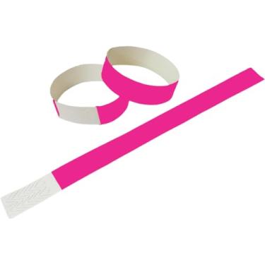 Imagem de 500 Pulseiras pink para controle de acesso Med
