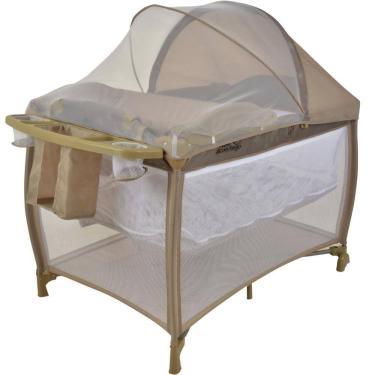 Imagem de Berço Portátil New Aconchego Burigotto Chiqueiro Cerca Bebê