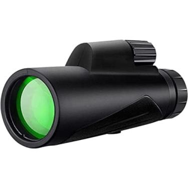 Imagem de Telescópio monocular 12X50 Telescópio monocular de alta potência HD Visão noturna com pouca luz com tripé de suporte para smartphone para adultos crianças para observação de pássaros, acampa