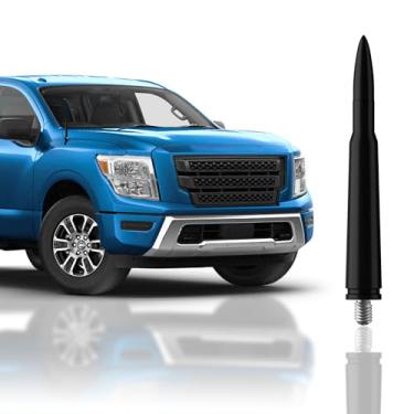 Imagem de Antena Bullet Mastro Preto para Nissan Titan S SV PRO-4X SL Platinum 2004-2021