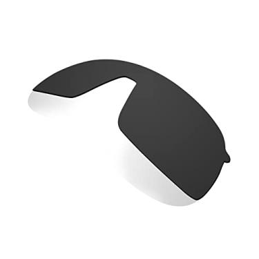 Imagem de Littlebird4 Substituição de lentes polarizadas premium de 1,5 mm para óculos de sol Oakley Sutro Lite OO9463 - Multiopções (preto escuro)