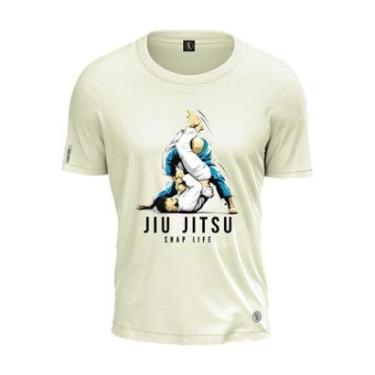 Imagem de Camiseta Jiu Jitsu Golpe ArmLock Arte Suave BJJ Shap Life-Unissex