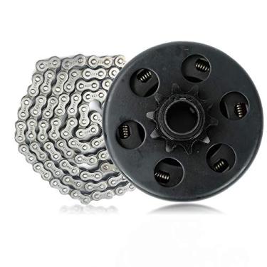 Imagem de LucaSng embreagem centrífuga furo 10 dentes 10T #40/41/420 corrente para mini bicicleta Go Kart 6,5HP