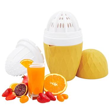 Imagem de Espremedor de limão espremedor de frutas cítricas, espremedor manual de laranja, espremedor de frutas para laranja, limão, frutas cítricas, suco de uva (amarelo)/568