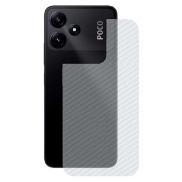 Imagem de Película para Xiaomi Poco M6 Pro 5G - Traseira de Fibra de Carbono - Gshield
