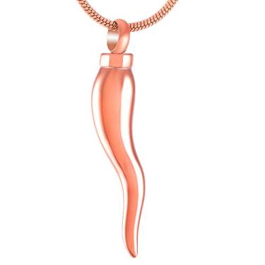 Imagem de YTIYT Colar para Urna de Cinzas, Colar com Pingente de Pimenta, Aço Inoxidável, Joias de Lembrança, Aço inoxidável, não conhecido