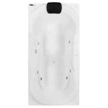 Imagem de Banheira de Hidromassagem Due Super Luxo 180x90x50cm - P5-110v - sem Aquecedor Branco