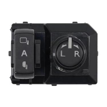 Imagem de IKUESM 183712 Compatível com Toyota Hilux Compatível com Revo 2015 2016 2017 2018 2019 2020 Power Master Espelho retrovisor Botão de ajuste do interruptor Acessórios para carro