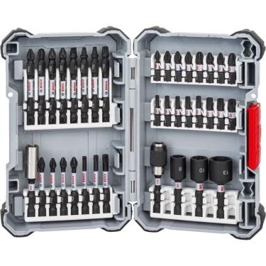 Imagem de Kit de pontas e soquetes impact control 36 peças bosch