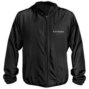 Imagem de Jaqueta Corta Vento Light Masculino Preto WSS Futebol-Masculino
