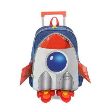 Imagem de Mochilete Escolar Infantil Up4You Foguete - IC37-Masculino