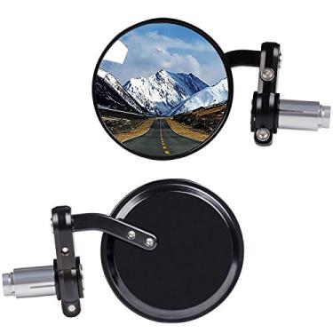 Imagem de Barra de luz LED KawellKawell Motorcycle Round End Convex Mirrors SF-M06N01-B