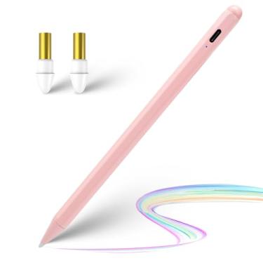 Imagem de iPad Pencil Pro - 2 canetas Stylus de carregamento rápido para Apple iPad Pro 11 de 13 polegadas M4, funciona para iPad Pro de 11 polegadas, 12,9 polegadas, 13 polegadas, branca