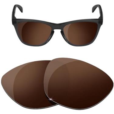 Imagem de HiCycle2 Lentes de reposição polarizadas para óculos de sol Oakley Frogskins OO9013 - Várias opções, com pano de lente