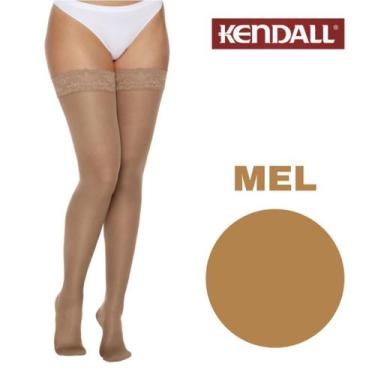 Imagem de Meia Kendall 7/8 Media Compressao Com Ponteira Renda 1612