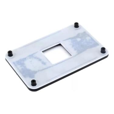 Imagem de Genérico Suporte Traseiro AMD AM4 Ryzen Backplate Original Metal Preto