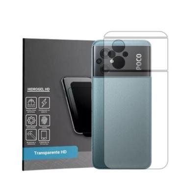 Imagem de Película Hidrogel HD Verso Anti Impacto Compativel Com Xiaomi Poco M5 