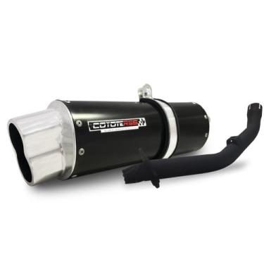 Imagem de Escape / Ponteira Coyote RS5 Boca 8 Aluminio Oval - XRE 300 - Honda, P