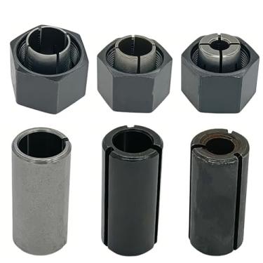 Imagem de KIMGU Substituição de pinça e porca para roteador Dewalt DW6214 DW616 DW618 DW621, Bosch 1617 1618 1619 Series, BOSCH GOF1200A GOF1300CE GOF2000CE GOF1400CE GOF1600CE