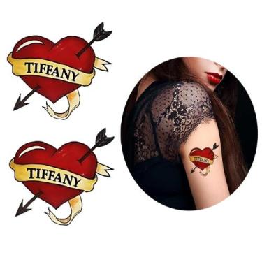 Imagem de Tatuagem Temporária Halloween Tiffani Noiva Chucky Coração - 3I