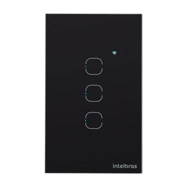 Imagem de Interruptor Conector Inteligente W-IFI Touch 3 Intelbras EWS 1003 BR