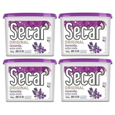 Imagem de Anti Mofo Secar Original 180g Caixa Com 4 Unidades (Lavanda)