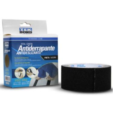 Imagem de Fita Antiderrapante Tekbond Preta 50mm x 5m