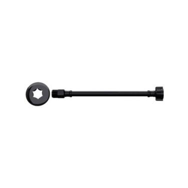 Imagem de Ligação Flexível Para Água Blukit PVC Black 60cm MxF 1/2