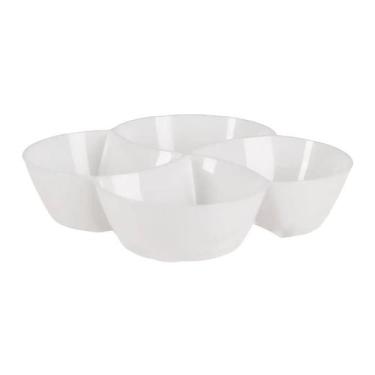 Imagem de Petisqueira Com 4 Divisões Le Chef Branca pra Petiscos - Pm