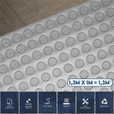 Imagem de Piso Vinílco Moeda 2mm - 2,6M² (rolo 1,30mts X 2,00mt) - Kapazi, 1,30m